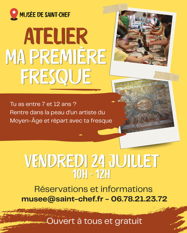 Atelier : Ma 1ere Fresque Atelier : Ma 1ere Fresque